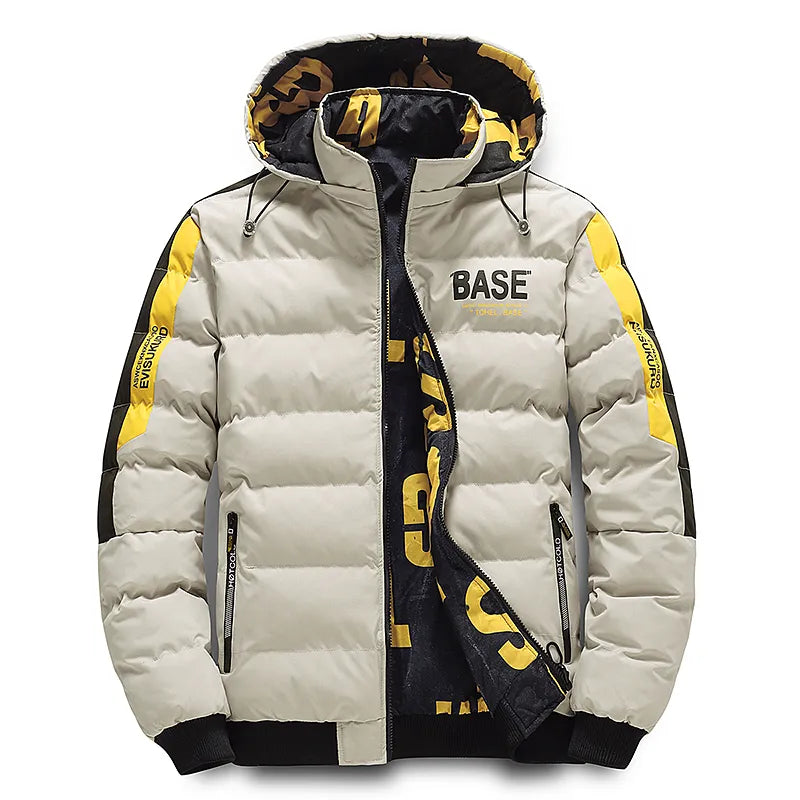 Men's Cozy Down Jacket - Perfect for Winter Weather