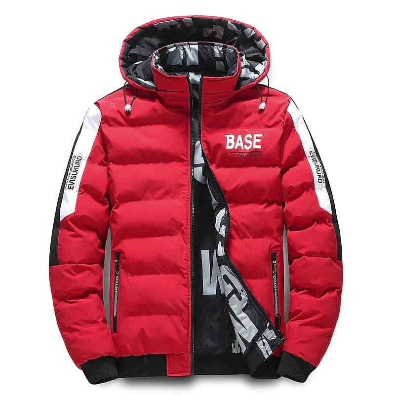 Men's Cozy Down Jacket - Perfect for Winter Weather