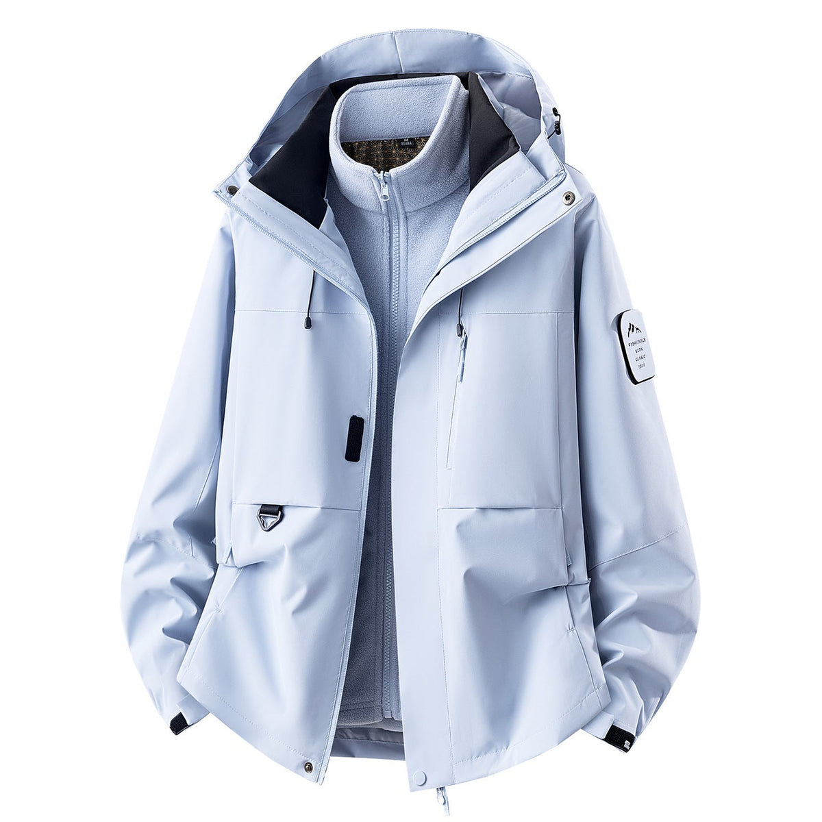 Women's Versatile Outdoor Jacket with Convenient Pockets