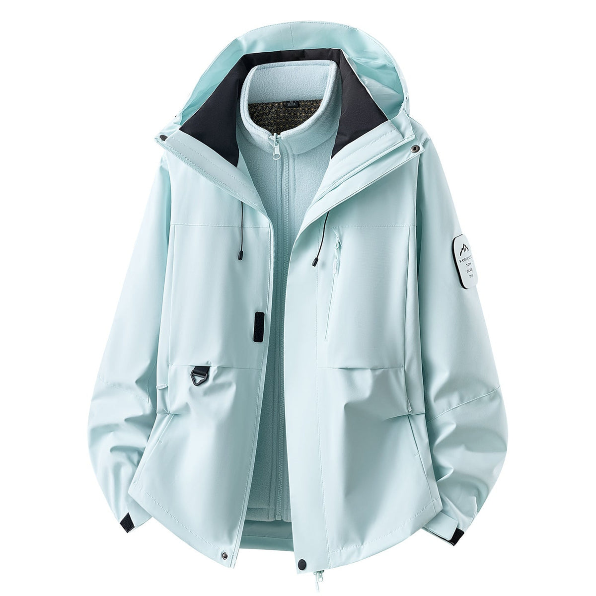 Women's Versatile Outdoor Jacket with Convenient Pockets