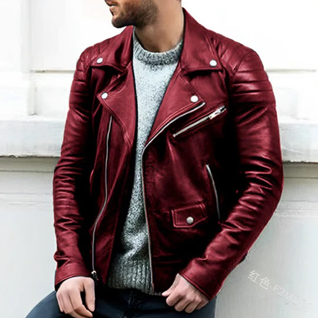 Timeless Leather Motorcycle Jacket