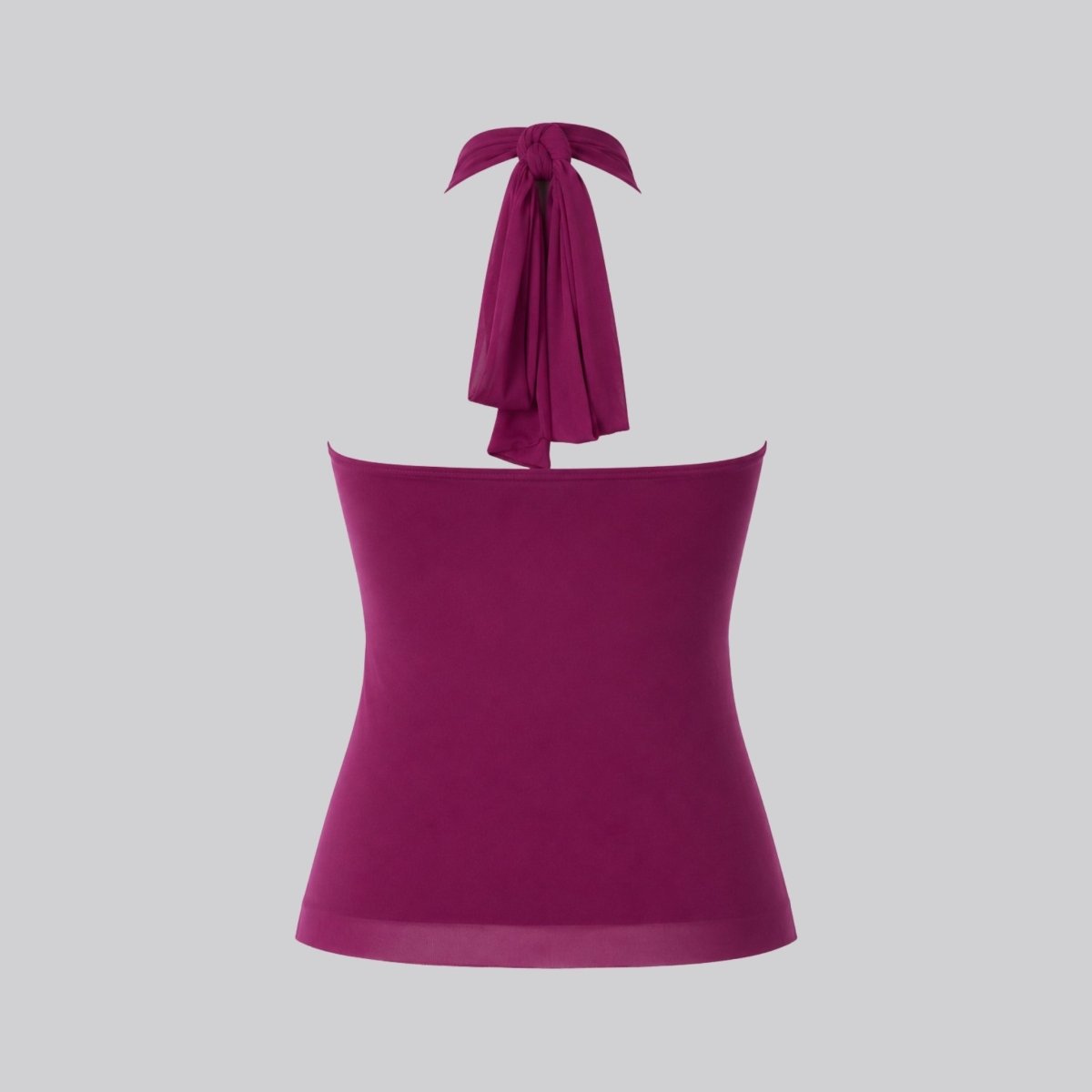 Chiffon Halter Top Ladies Ruffle Formal