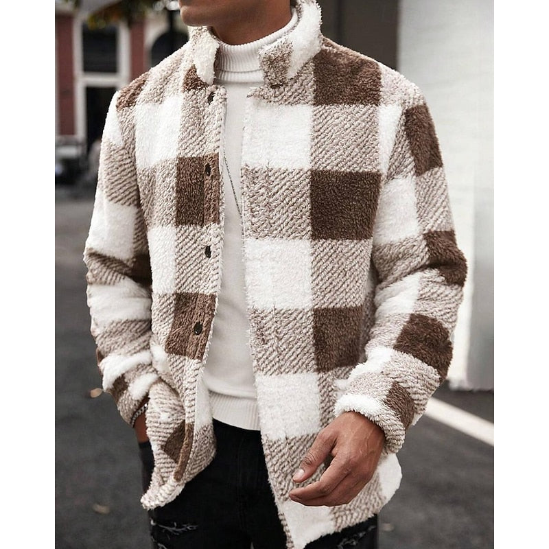 Bruno | Cozy Checked Jacket