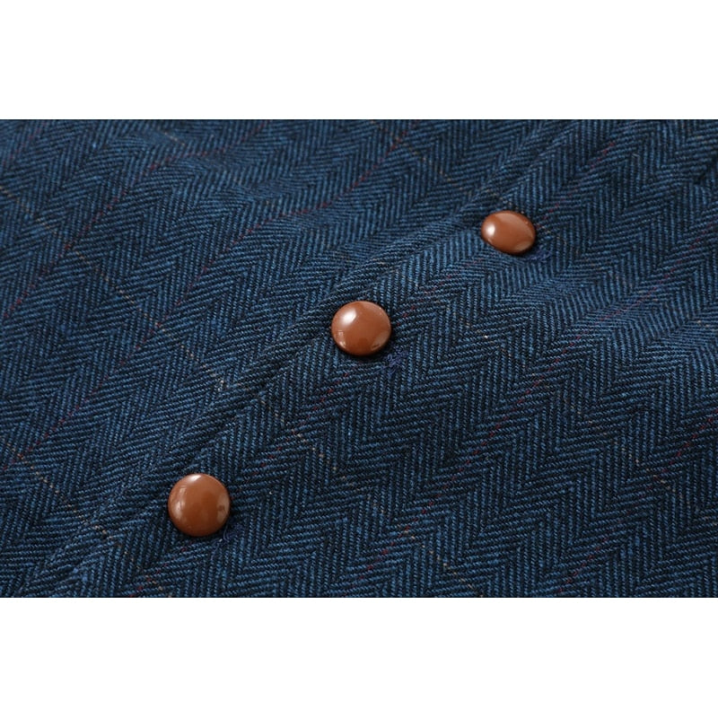 Atticus | Custom-Fit Herringbone Vest