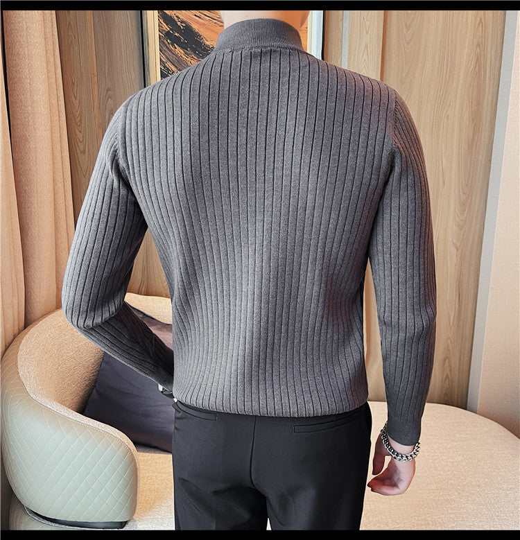 Knitted Collar Sweater