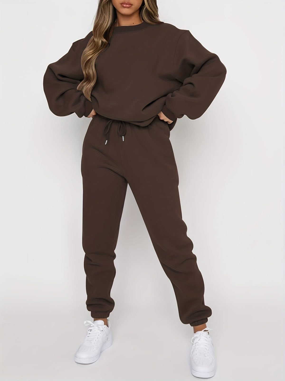 Women's Relaxing Two-Piece Set with Drawstring