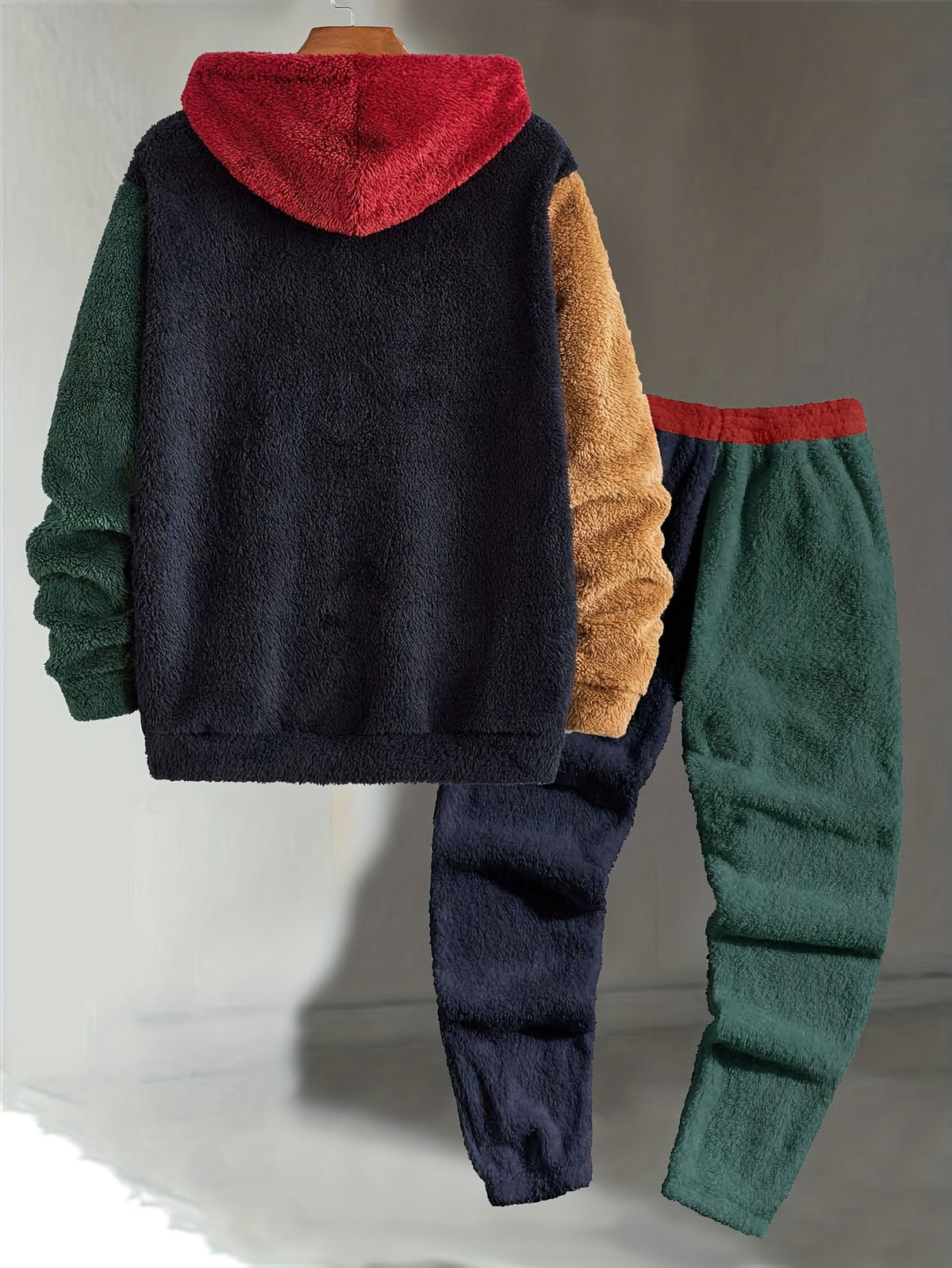 Emmett | Cozy Color-Block Two-Piece Ensemble