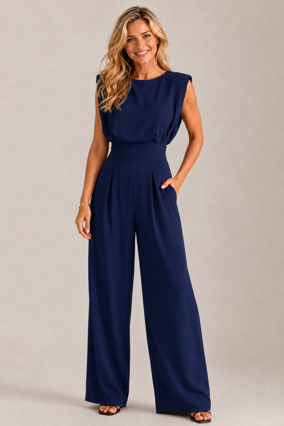 Dames Jumpsuit Mouwloos