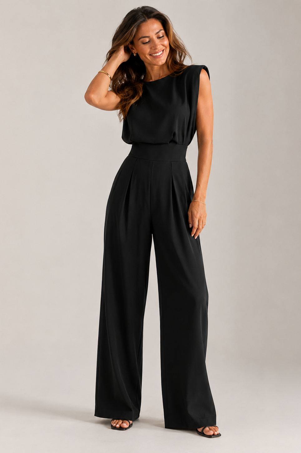 Dames Jumpsuit Mouwloos