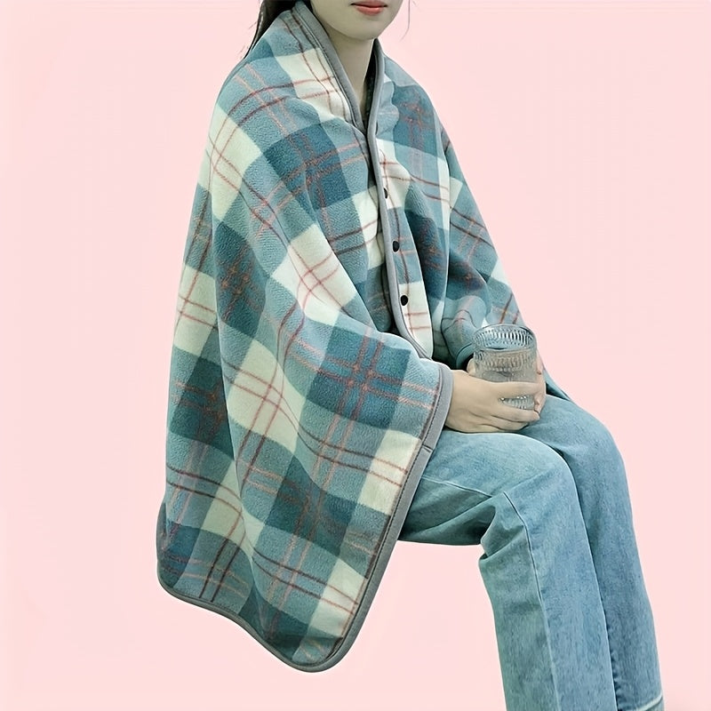 Rosamund | Cozy Plaid Wrap Scarf