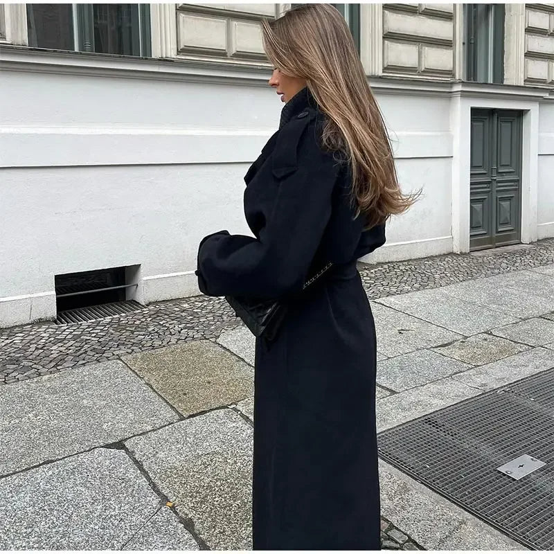 Cheri | Women's Double-Breasted Trench Jacket