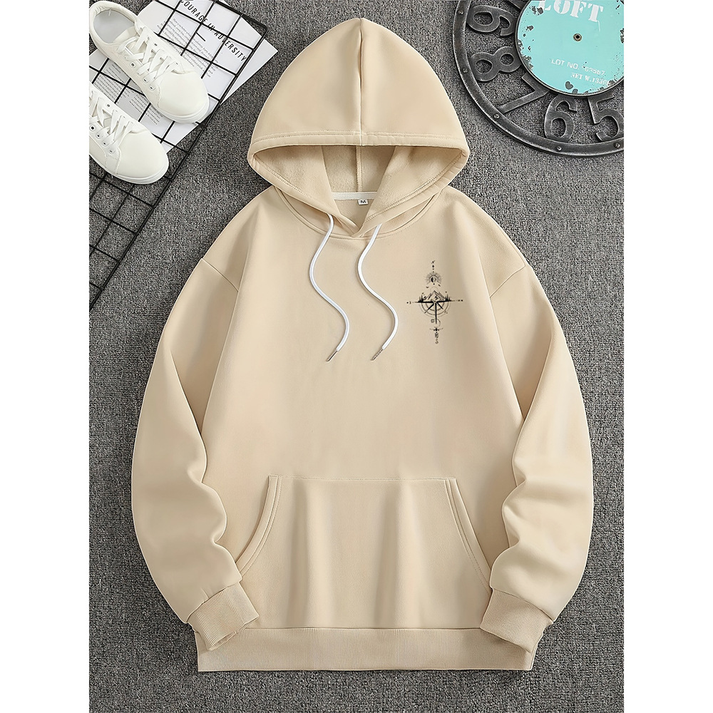 Men's Hoodie | Comfort, style, and a bold compass design