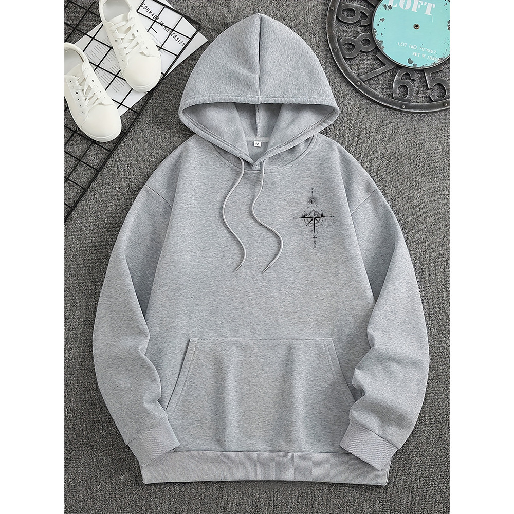 Men's Hoodie | Comfort, style, and a bold compass design