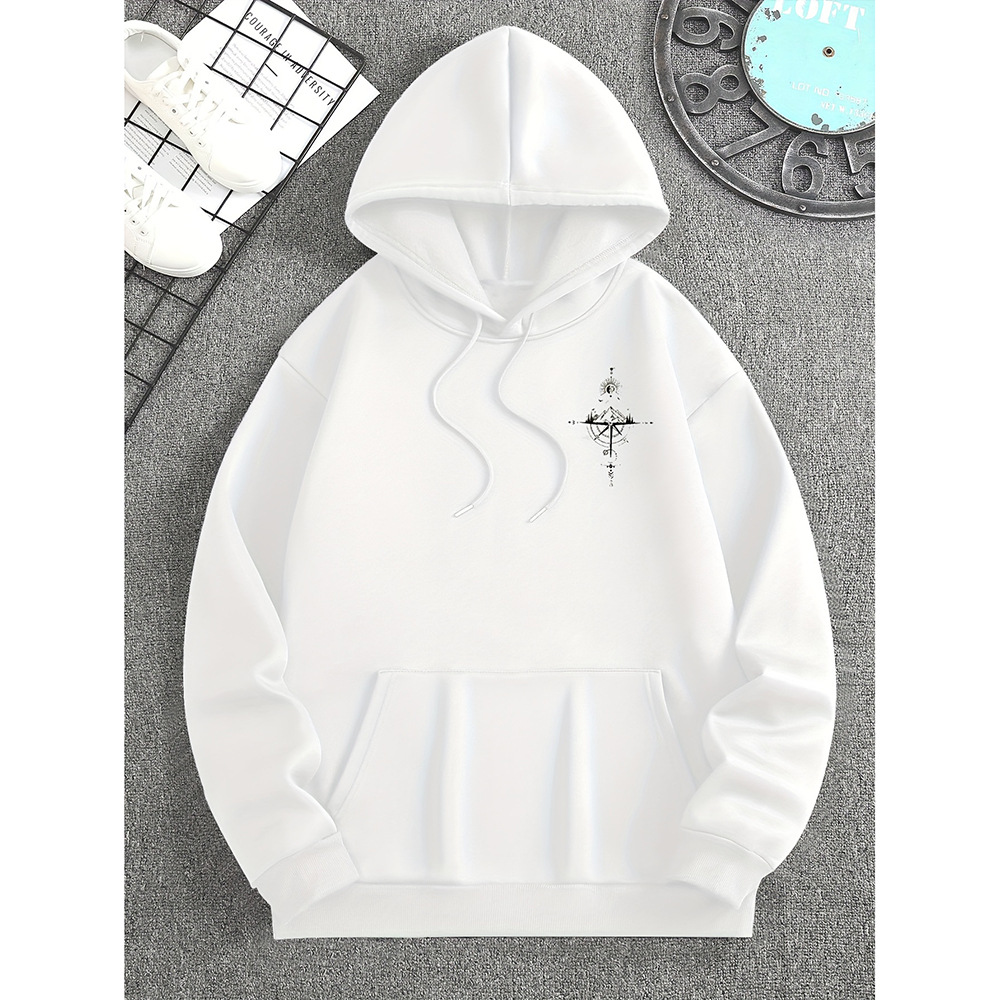 Men's Hoodie | Comfort, style, and a bold compass design