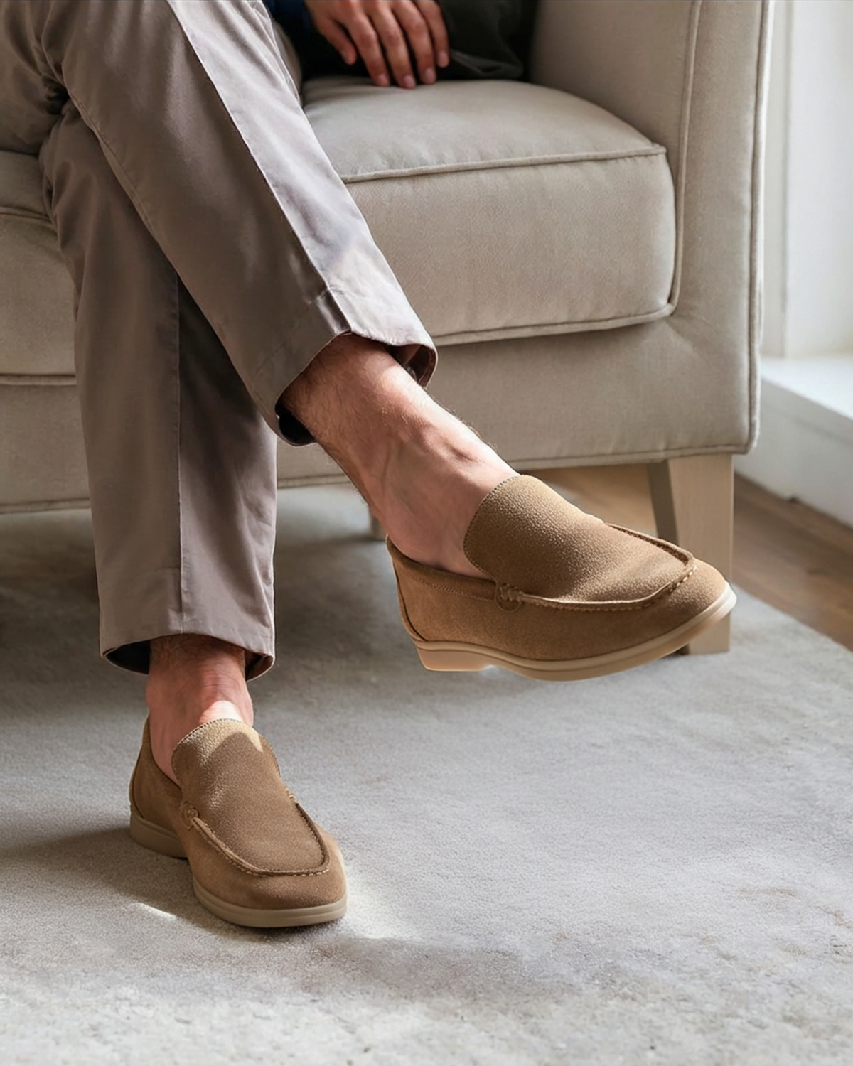 Old Money Premium Suede Loafers