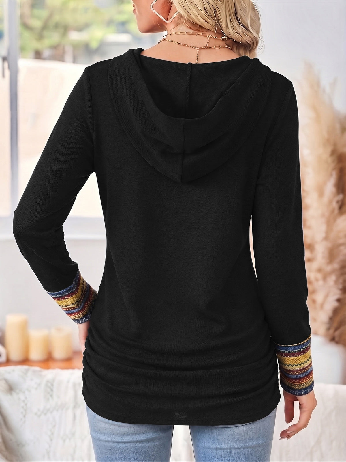 Opal | Cozy Printed Long-Sleeve Shirt