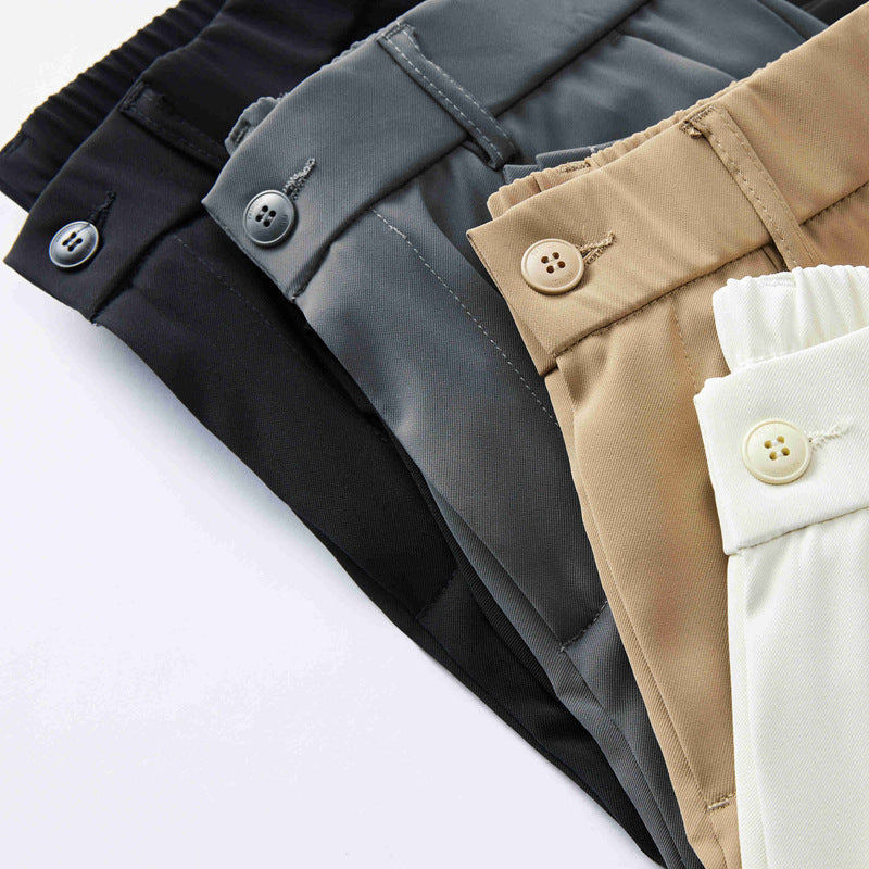Pleated Linen Trousers