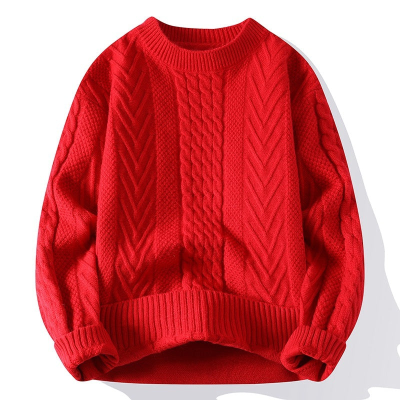 Oversized Cable Knit Sweater