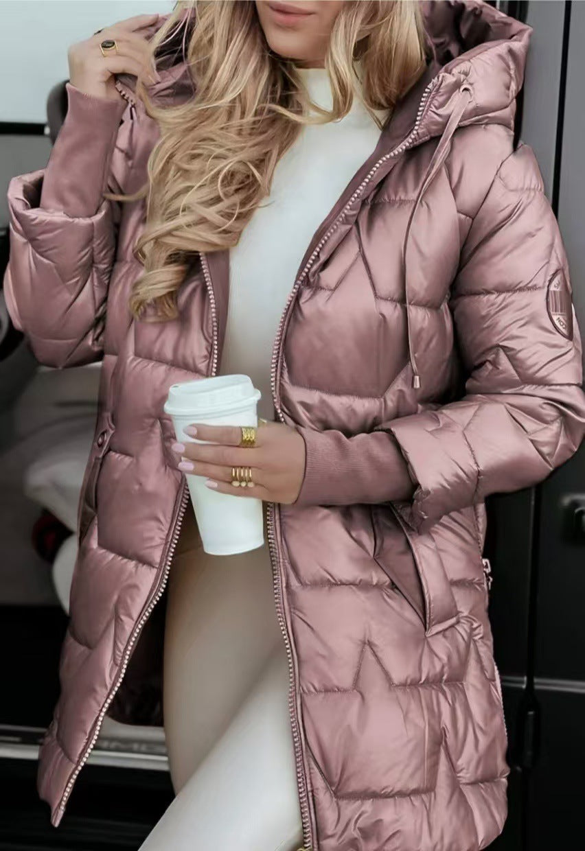 Ladies Midi Puffer Jacket | Warm, Stylish and Functional