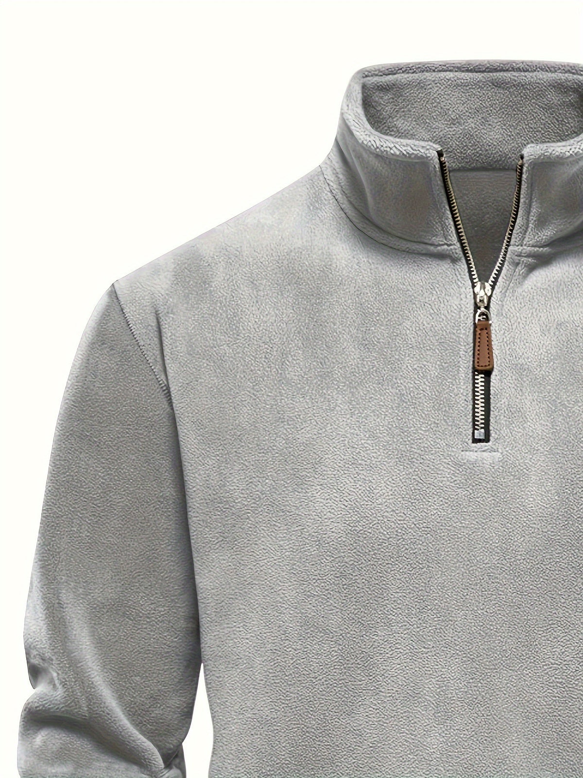 Fraser | Half-Zip Pullover with Stand Collar