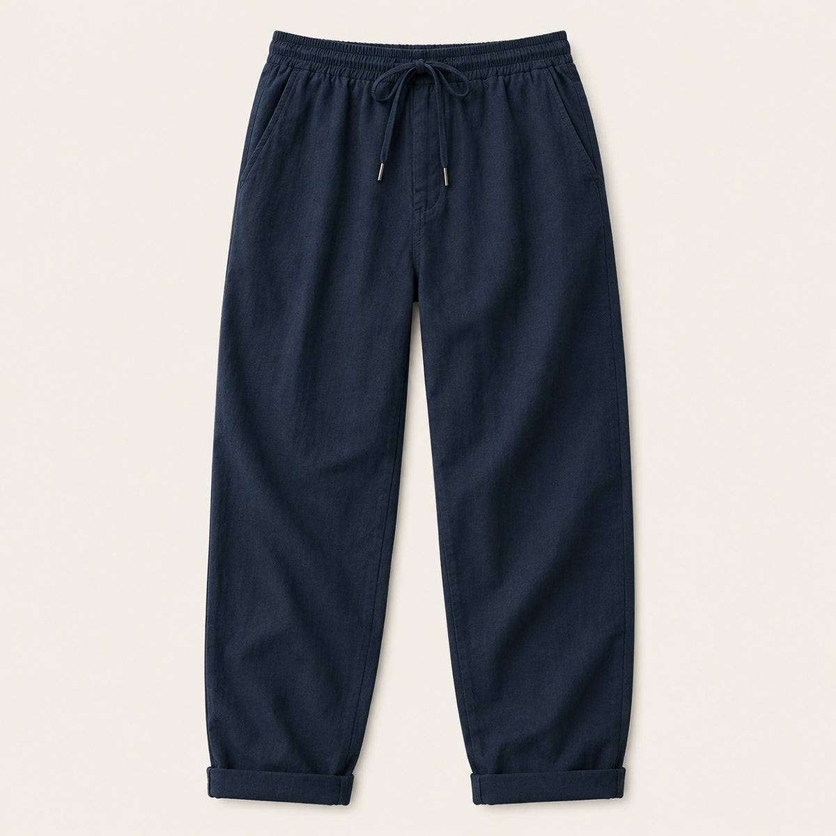 The Maple Ridge Men’s Cotton Linen Wide Leg Trousers