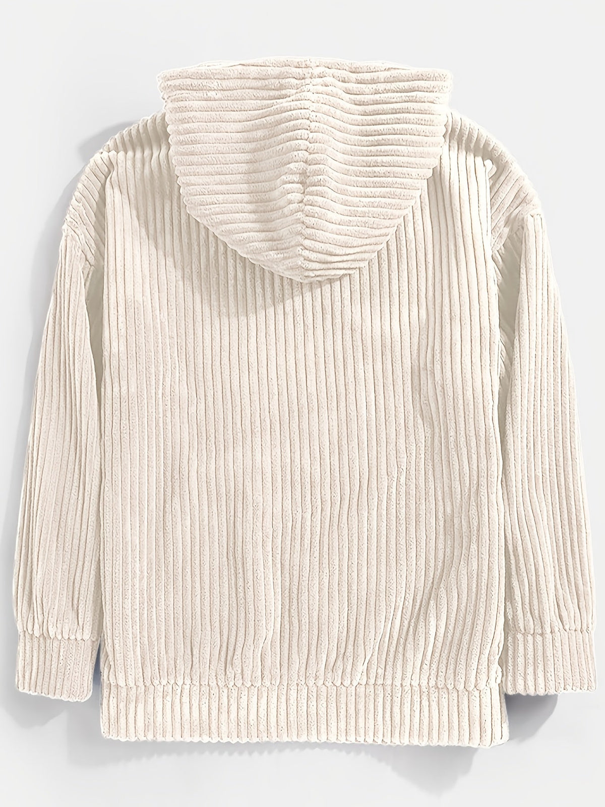 Lawrence | Textured Ribbed Hoodie