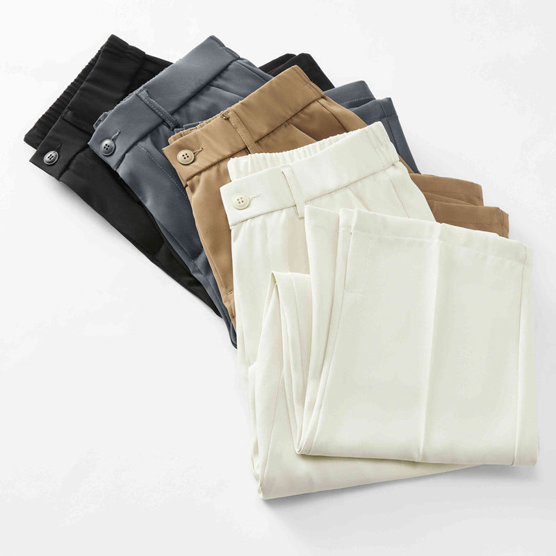 Pleated Linen Trousers