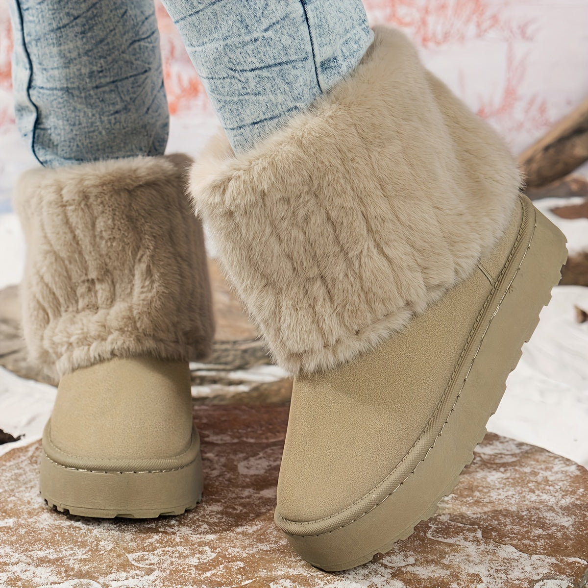 Elspeth | Cozy Winter Platform Boots