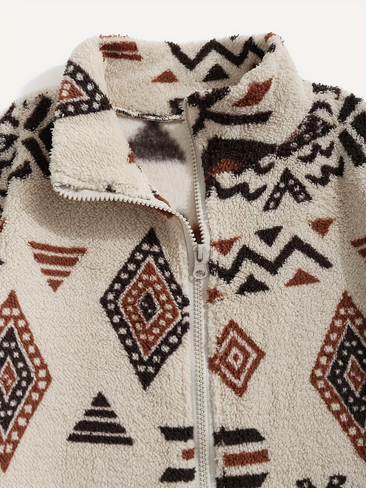 Lorraine | Printed Zip-Up Jacket