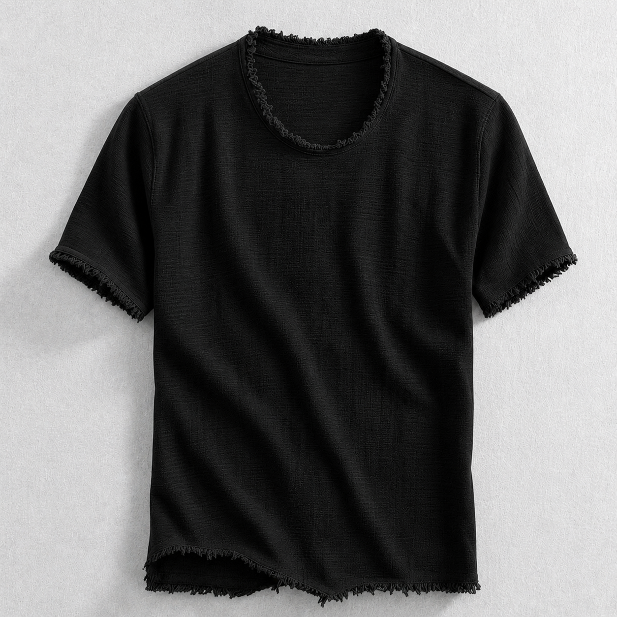 Harlow Frayed Edge Tee
