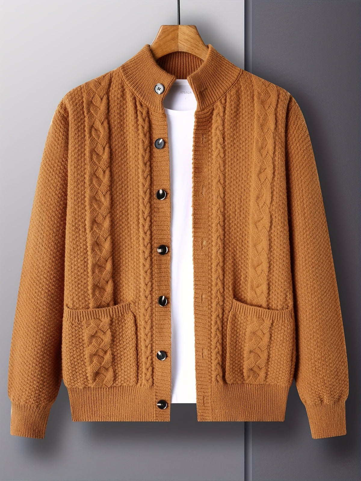 Percival | Textured Button-Up Cardigan