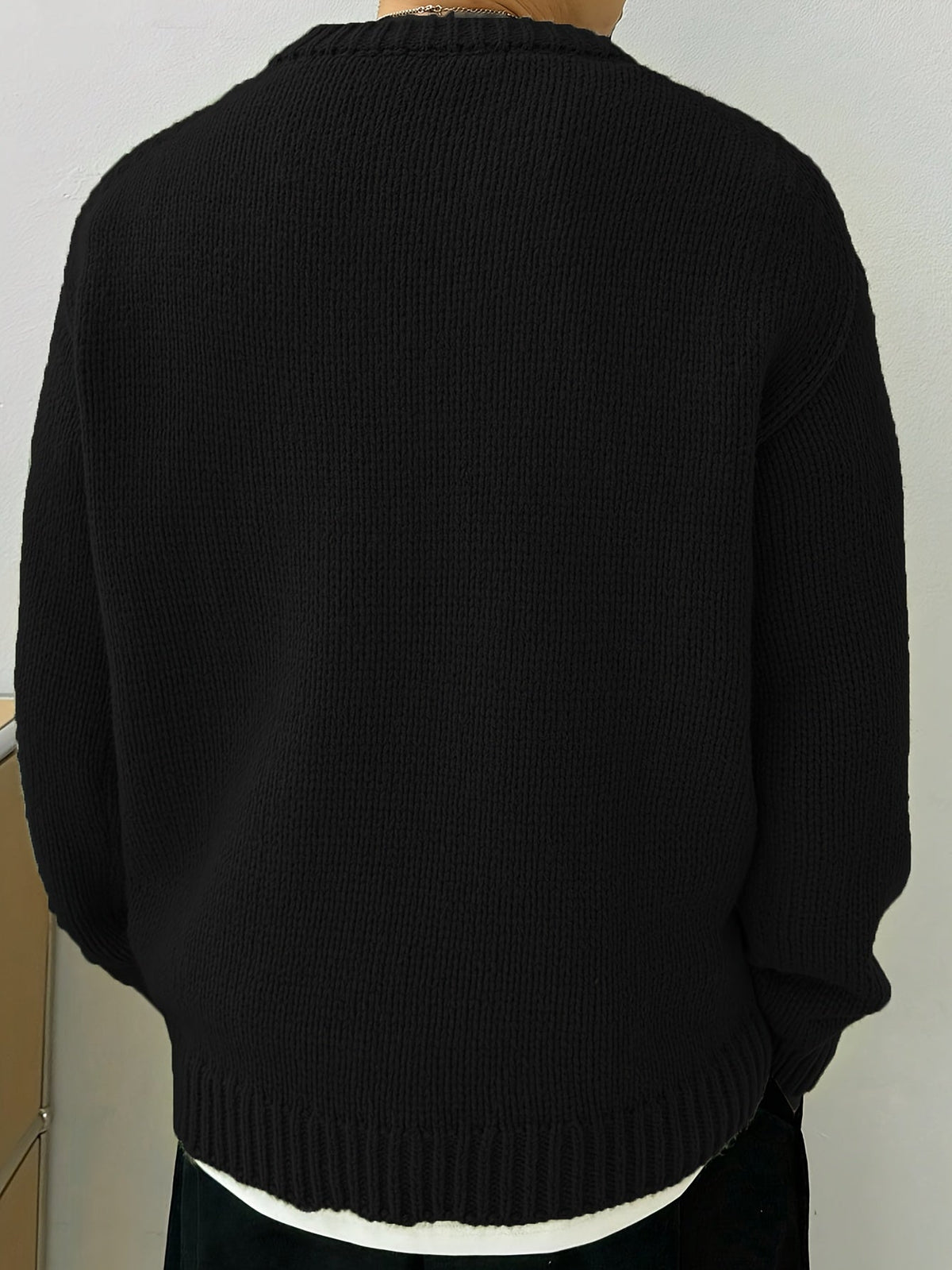 Emory | Casual Drop-Shoulder Knit Sweater