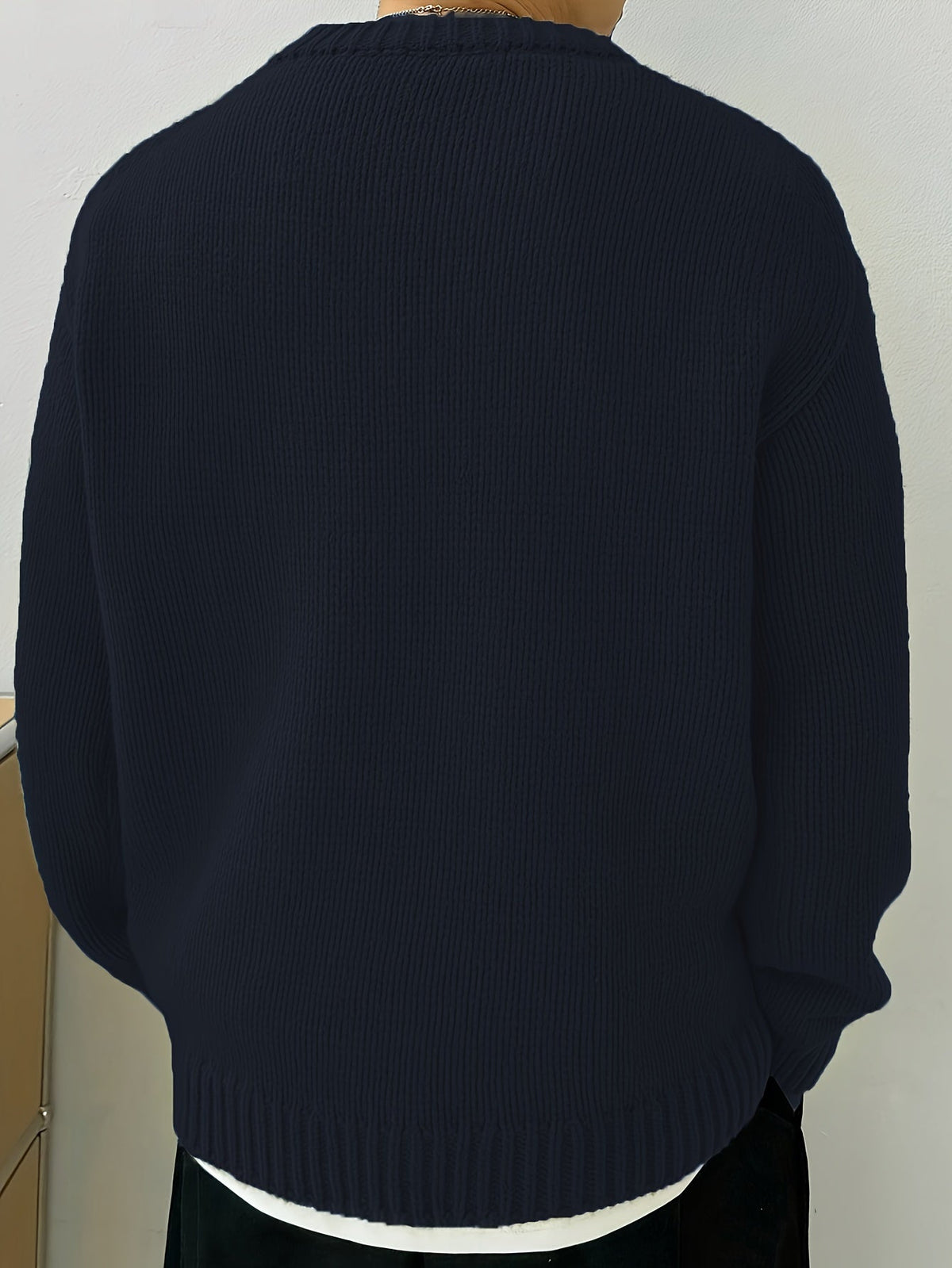Emory | Casual Drop-Shoulder Knit Sweater