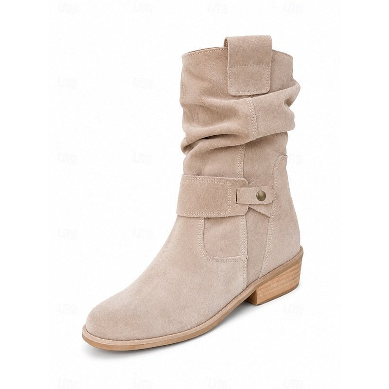 Josephine | Relaxed Block-Heel Ankle Boots