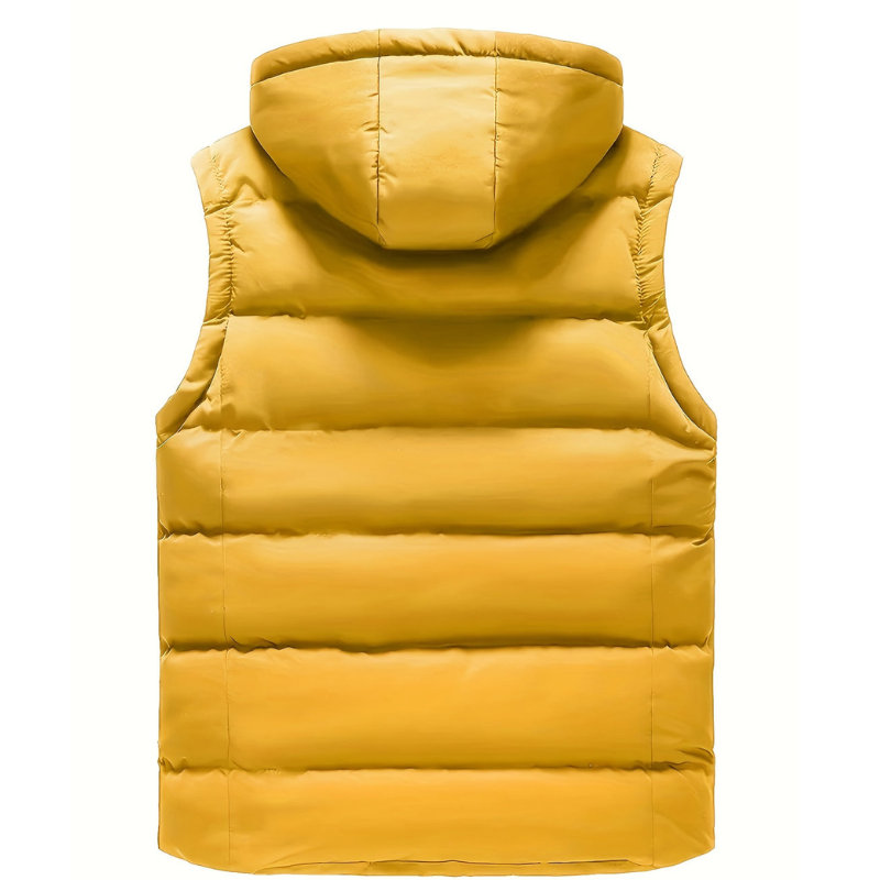 Men's Bodywarmer | Winter Vest with Hood | Light & Warm Outdoor