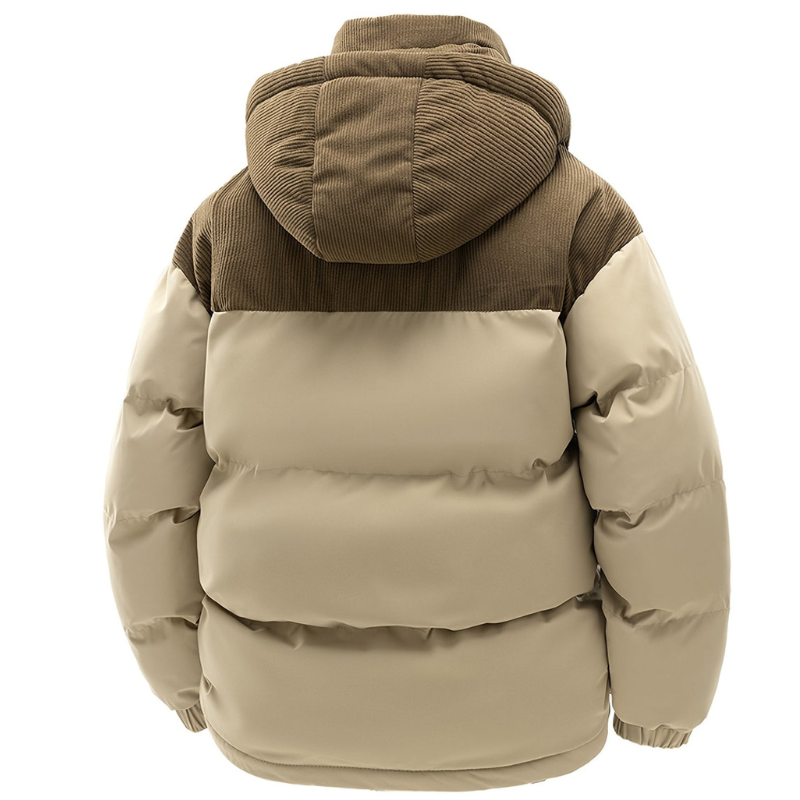 Men's Winter Jacket | Padded Jacket with Hood | Warm & Windproof