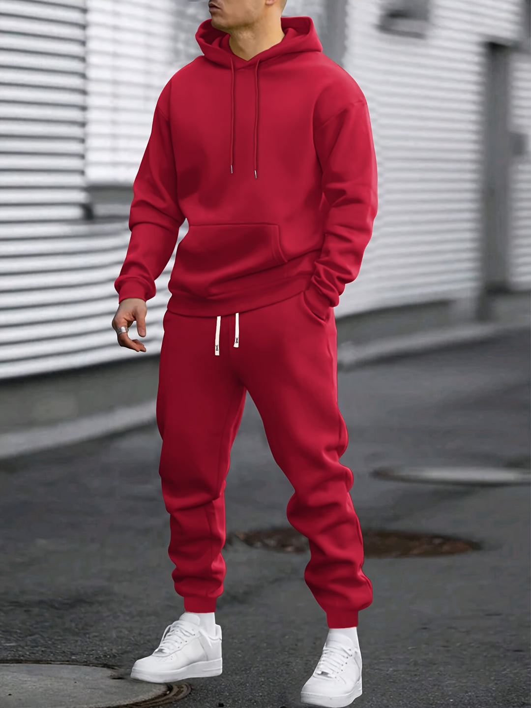 Men's Sports Set | Hoodie & Jogging Trousers | Comfortable & Breathable | Spring & Autumn