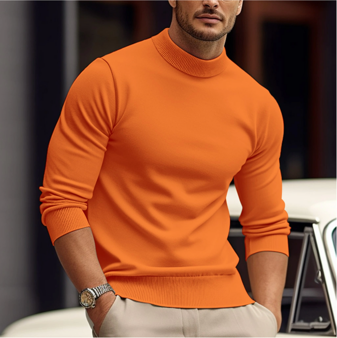 Men's Jumpers | High Neck | Slim Fit | Modern Design