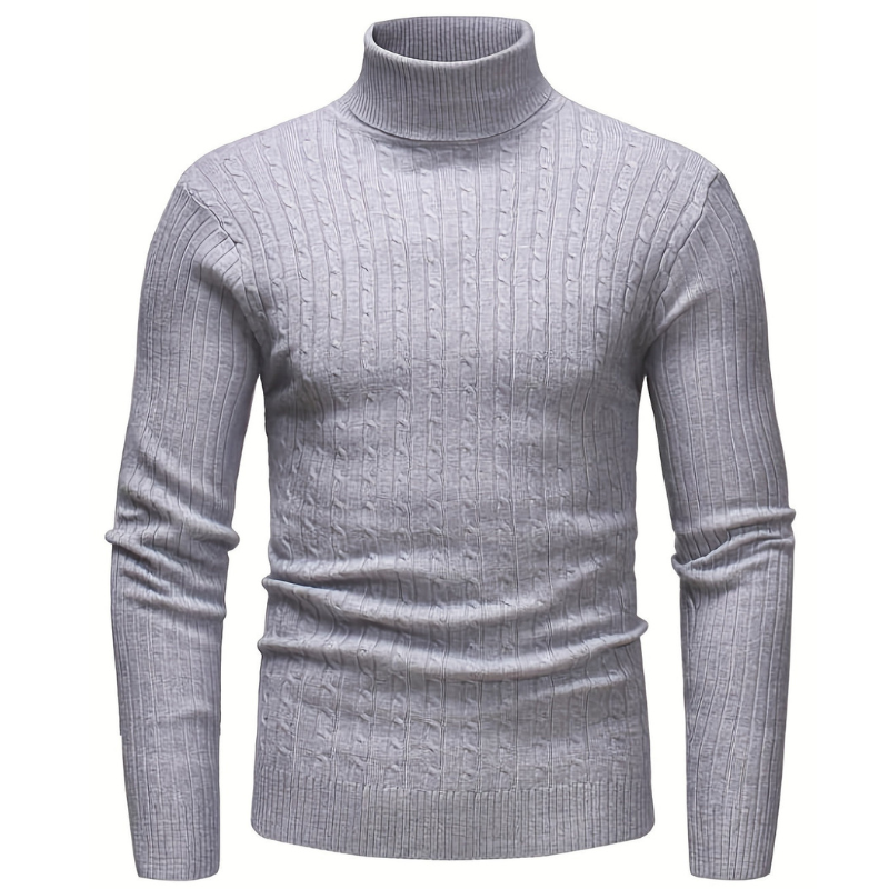 Men's Roll Neck | Slim Fit | Comfortable Knitted Jumpers for Men