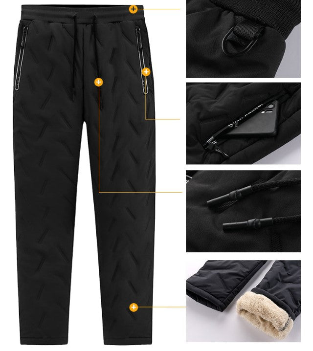 Thick lambswool winter joggers for men for warmth and comfort | Wesley
