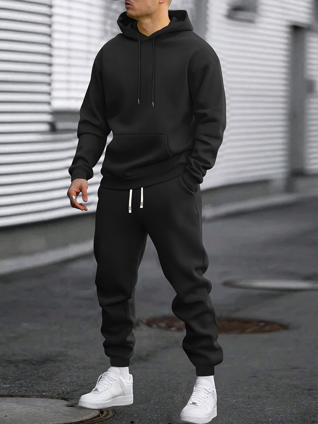Men's Sports Set | Hoodie & Jogging Trousers | Comfortable & Breathable | Spring & Autumn