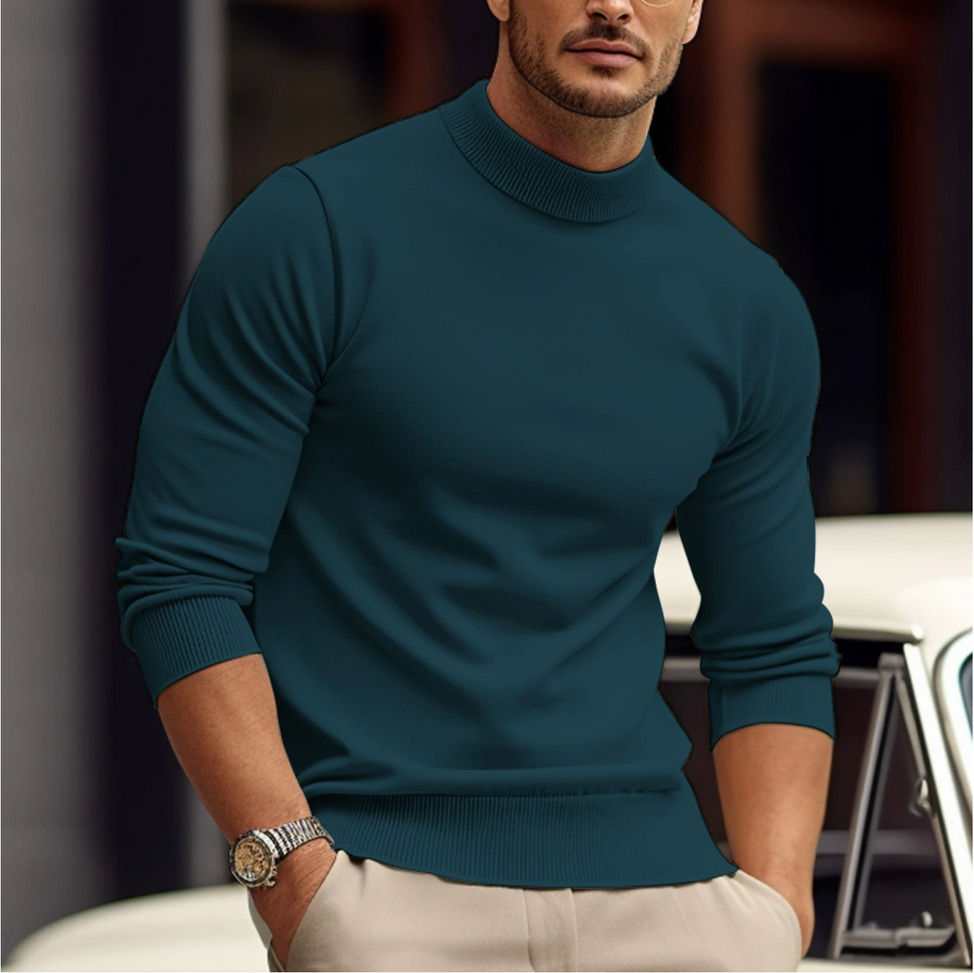 Men's Jumpers | High Neck | Slim Fit | Modern Design
