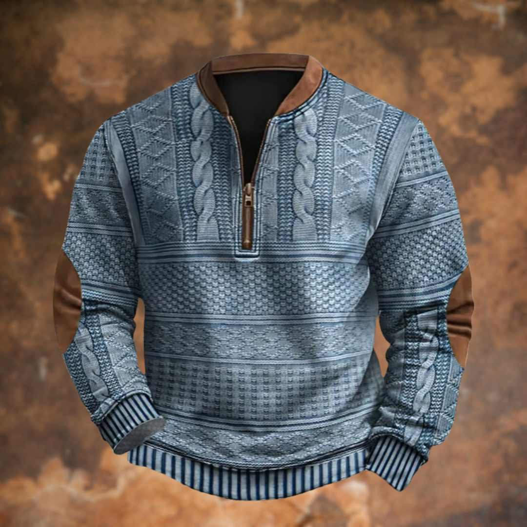 Knitted Jumper | Warm & Stylish | Timeless Elegance | Soft Cotton Blend for Winter
