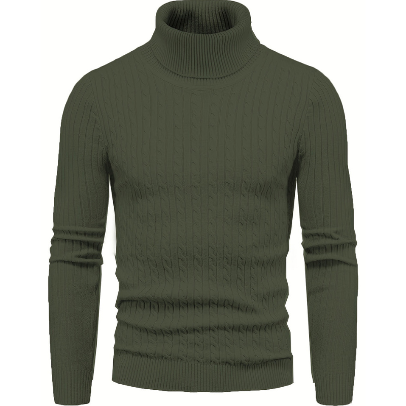 Men's Roll Neck | Slim Fit | Comfortable Knitted Jumpers for Men