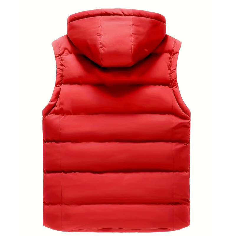 Men's Bodywarmer | Winter Vest with Hood | Light & Warm Outdoor