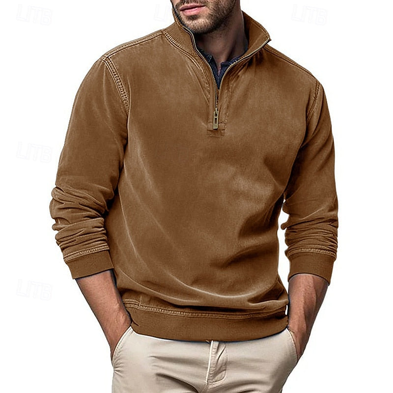Holden | Elegant Quarter-Zip Pullover