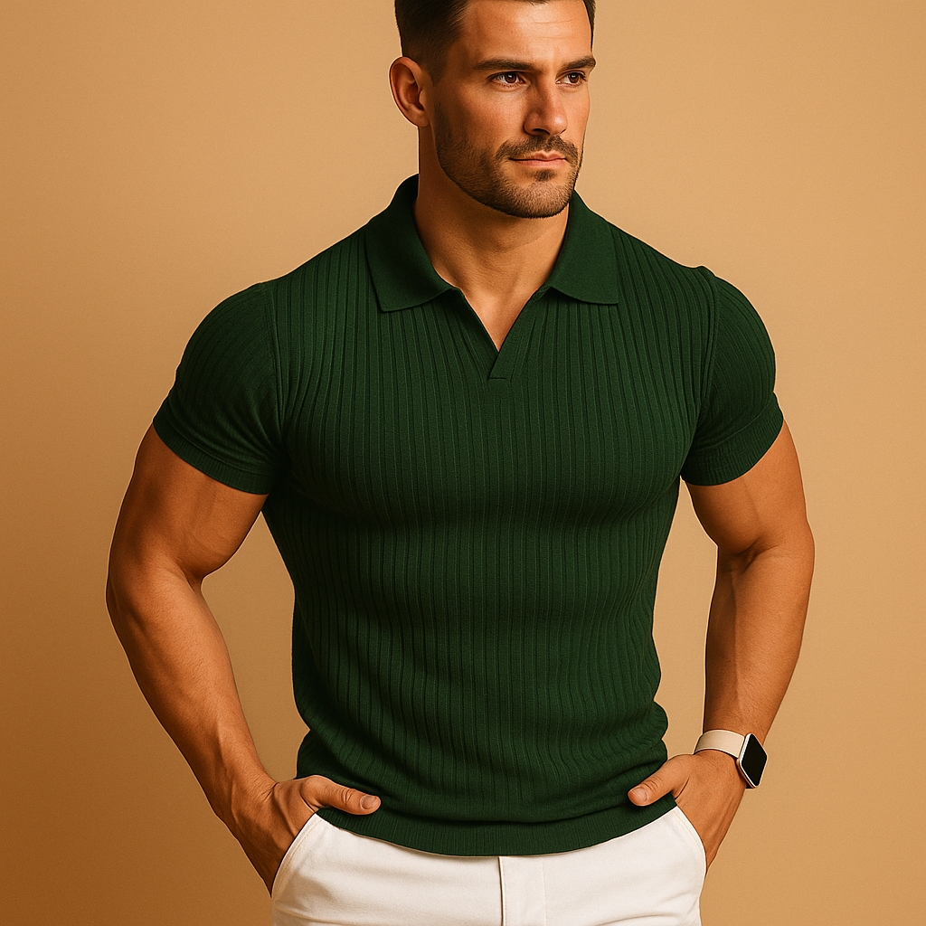 Mick – Men's Slim Fit Polo Shirt with Luxury Finish