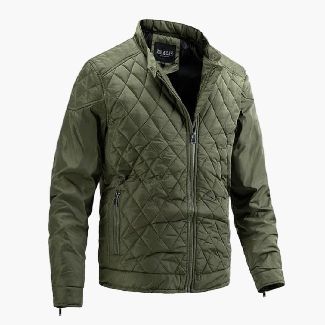 Men's Padded Zip-Up Jacket