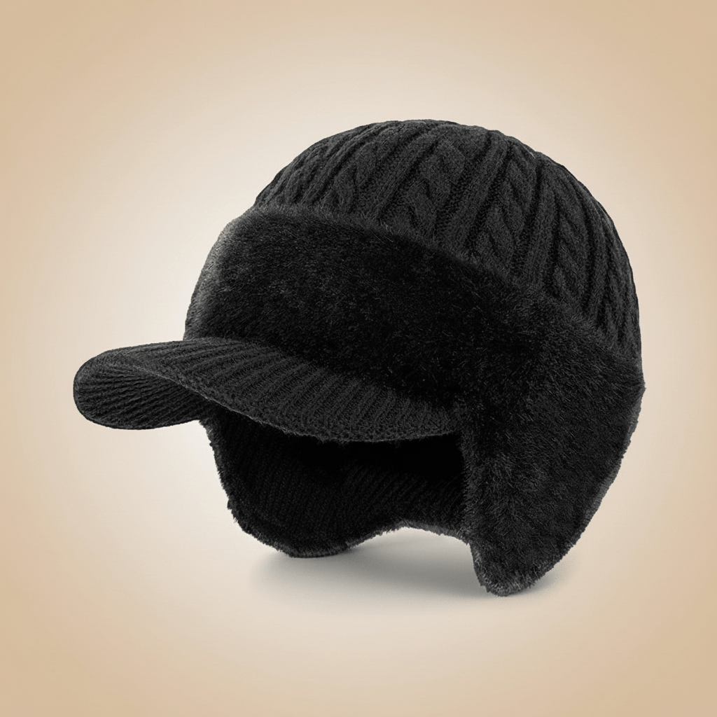 Super Cozy Winter Hat with Built-In Ear Flaps