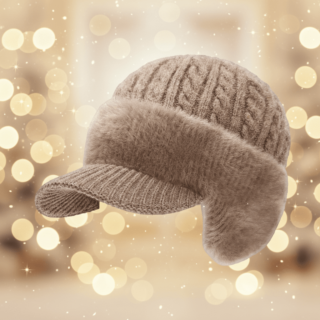 Super Cozy Winter Hat with Built-In Ear Flaps